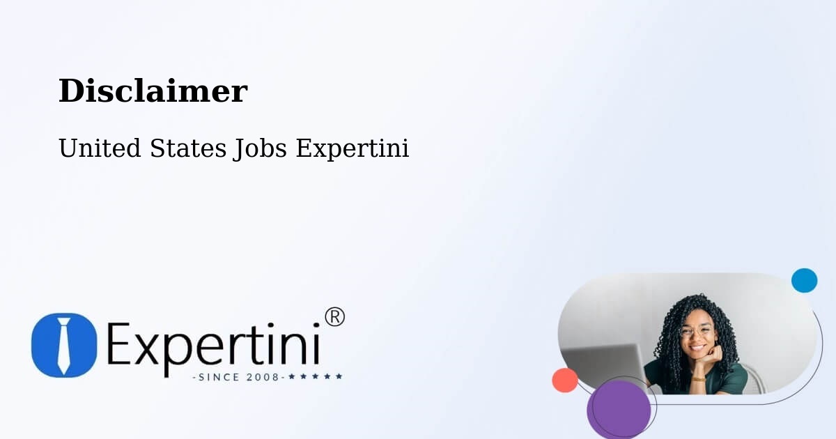 Disclaimer – New Providence - United States Jobs Expertini